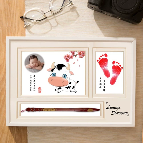 Шерстяная картина, памятная картина, детский памятный сувенир ручной работы, ручная роспись, «сделай сам», делается под заказ