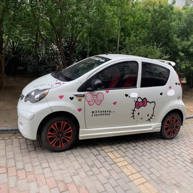 2006-2013 Byd Fo Modified Small Body Kit. Old Model F0 with Added Front and Rear Lip, Side Skirts, Small Body Kit, and Rear Wing