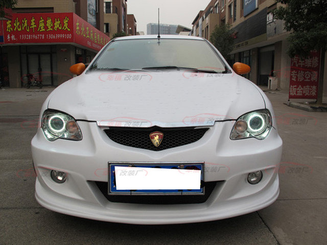 Lotus L3 Modified Sports Large Surround Front and Rear Bumper Side Skirt Large Surround Hatchback Lotus L3 Upgraded Large Surround Tail Wing