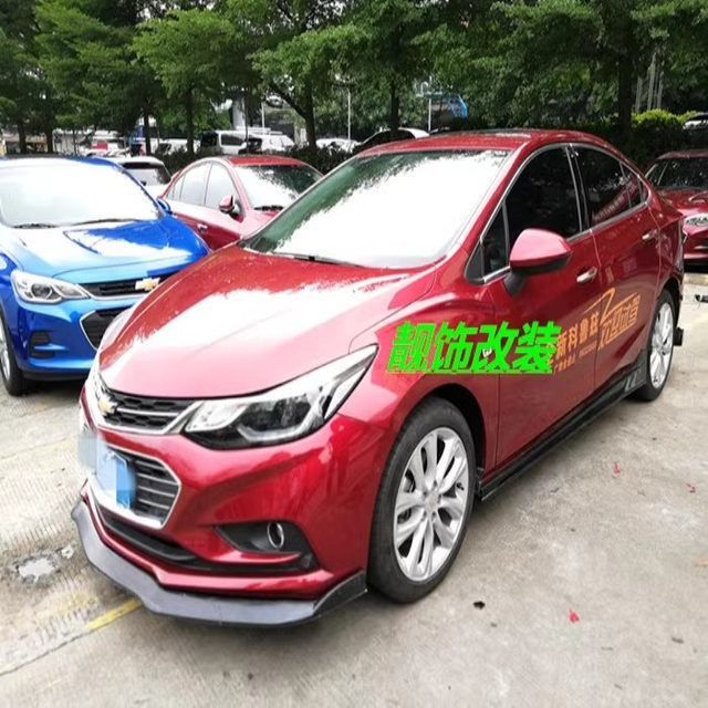 17-18 Cruze Modified Sport Body Kit Chevrolet Cruze Front Spoiler Side Skirts Rear Spoiler Corner Covers