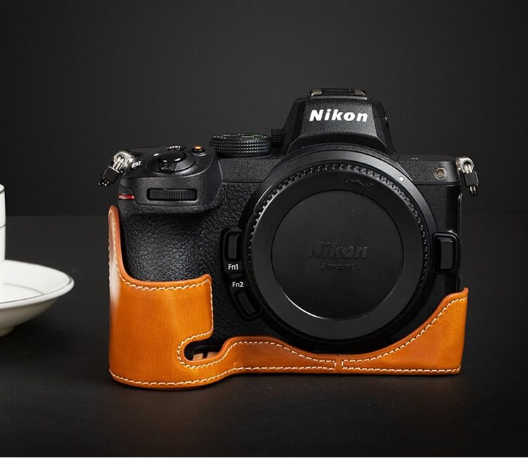 Nikon camera bag Z6 Z7 camera z5 z5 z6ii z7ii z7ii 2 generation leather sheath dermis protective sleeve handle cow leather