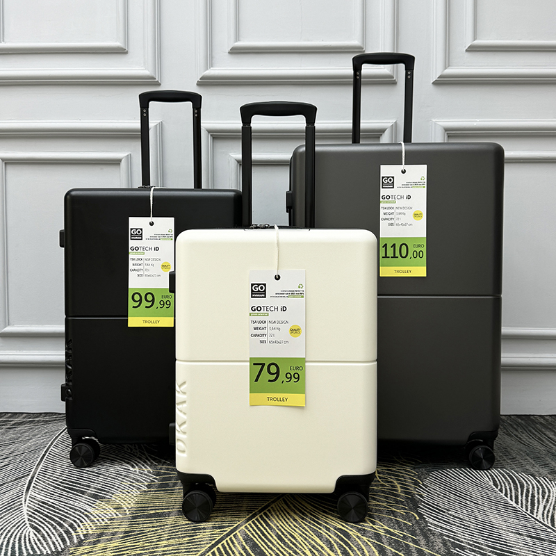 Export Suitcase with Silent Universal Wheels for Women, Foreign Trade 20/24/ 28inch Inch, Men's Checked Luggage with Password, Travel Anti-Drop Trolley Case