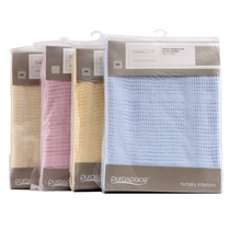  Baby hole blanket Air conditioning blanket Baby childrens blanket siesta summer blanket Baby knitted cellular blanket