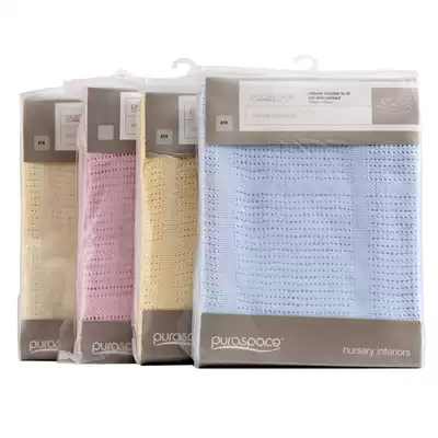 Baby hole blanket air conditioning blanket baby children cover blanket nap summer blanket baby knitted cellular blanket