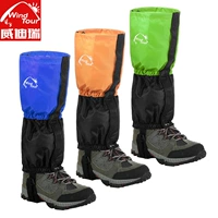 Weidui ngoài trời tuyết bìa đi bộ đường dài không thấm nước ấm xà cạp nam giới và phụ nữ côn trùng bằng chứng chân bìa sa mạc cát-proof đi bộ đường dài xà cạp giày leo núi 