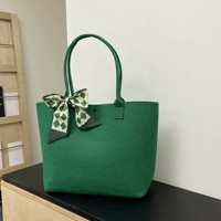 Утолщенный зеленый [шелковый шарф] длина 46 высота 31 ширина 16