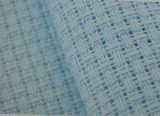 Embroidery cloth Cross stitch embroidery cloth Korean orange border embroidery cloth 14CT sky blue