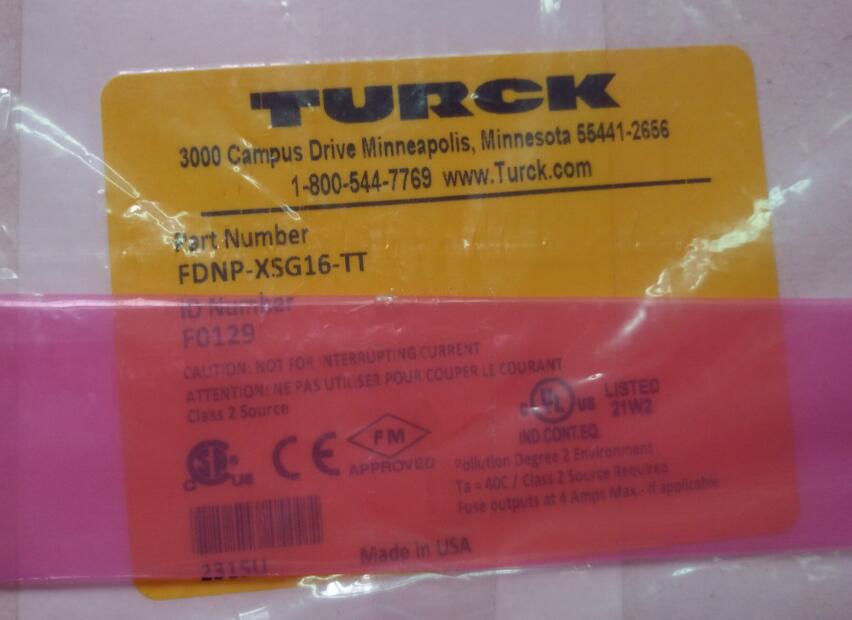 TURCK FDNP-XSG16-TT New Consultation FDNL-S1600-T