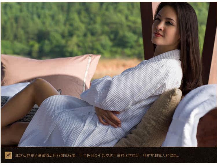 Peignoir Moyen-âge gaufre - Ref 596219 Image 6