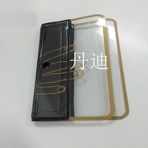 Hand touch transparent scraper diatom mud tool Art coating construction tool Art paint scraper art texture scraper