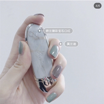 ~ Yueshifengyin Nail Polish 45 rock chocolate 27 30 29 28 Morandi colored bean paste Green