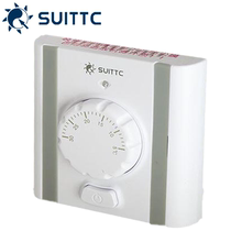 SUITTC Water and ground electric heating thermostat switch Xindong 8801 steam room electric heating film heating cable