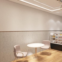 Hydrogrindstone Bamboo Wood Fiber Integrated Wall Plate West Restaurant Sweet Milk Tea Shop Protective Wall Panel Hotel Front Office Quick Loading Buttoned Board