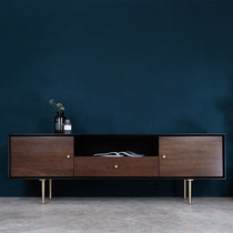 Nordic post-modern solid wood TV cabinet Japanese-style small apartment storage floor cabinet light luxury simple modern bedroom TV cabinet