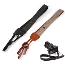 Camera cotton shoulder strap SLR camera strap decompression retro micro single photography shoulder strap