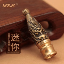 MR K Mini Pure Copper Cigarette Holder Thickness Dual-use Circulation Type Filter Tip Washable Filter Cigarette Holder Give Gift Idea
