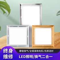 Ruisi Shield integrated ceiling 300x300x600 ventilation fan led lighting two-in-one kitchen bathroom embedded