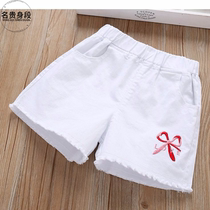 Childrens children Baby shorts thin 2019 boys Summer all-cotton girls Cowboy shorts outside wearing foreign air hot pants