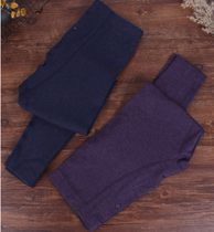 17 Autumn Winter Mannefin 20221056 Comfort Tuscan Silk Cotton Suede Thick Inner Wearing Undermen Warm Pants