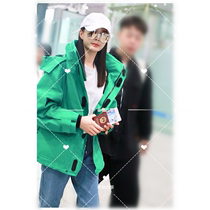 Champs Elysees Paris 2019 Autumn Winter Mengchen Tongan Loose Tooling Tandem Hat Jacket Submachine Clothes Windsuit Woman