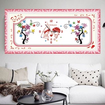 Wedding cross stitch watch small pieces 2021 New thread embroidered bedroom wedding wedding wedding wedding room hand embroidered