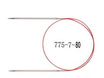 German Audi Silver Needle pointed 8040cm knitting tool ring sweater shawl scarf