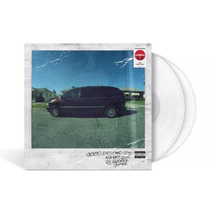 Kendrick Lamar Good Kid Maad City Blackglue Records 2LP Transparent glue