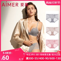 Adore 20SS nude comfort light and thin no-scratches sexy net-yarn underpants woman mid-waist flat corner pants AM234131