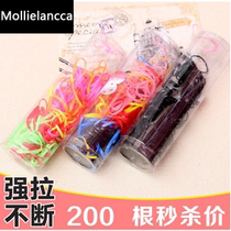 Hair accessories Korean version of children disposable small leather band Black strong pull constantly adult hair accessories hair accessories headwear