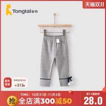 Tongtai spring and autumn 1-4 years old baby clothes girls baby trousers childrens casual outer wear bottoming pants