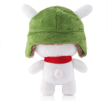 Rabbit plush toy white Lei Feng rabbit large rabbit doll millet doll creative Doll Gift