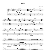 9420 Mai Xiaodou Douyin Popular Songs Piano Score Solo Score HD