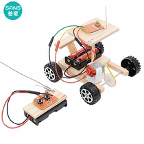 Childrens science and technology small production primary school students science experiment small invention STEM hand material small work set toy