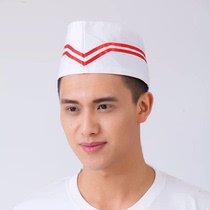 Chef hat Male chef Boat hat Chef Cloth hat Chef work hat Hotel restaurant Restaurant Canteen Kitchen hat