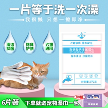 Pets Free Wash Gloves Kitty Dry Cleaning Clean Wet Towel Teddy Dog Puppies Universal Free Water Wash Special Care Supplies