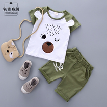 One year old boy summer clothes 0 boys children two 3 sets 4 cute children clothes 5 summer clothes 1 baby 2 tide