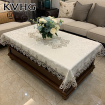 KVHG coffee table TV cabinet tablecloth Chinese cover modern simple European living room tablecloth table mat high-end luxury