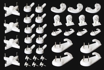 Special wallpaper Photo frame Wallpaper marks No sticky hook clothes Viscose nails Load-bearing hanging clothes Wall cloth Wall cloth Hook cloth No