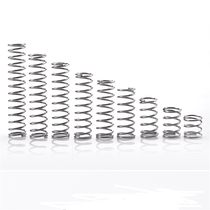 Spot sales round spiral spring UF10 12 13 16 20 SUS304 outer diameter benchmark stainless steel type