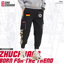 German national team football sports training clothes casual overalls loose sports trousers youth spring and autumn