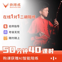  Quick Sparring Erhu Sparring 50 minutes 40 lessons Online 1-on-1 course Professional online erhu Sparring