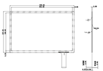 14 inch 14 1 inch 16:10 capacitive touch screen widescreen USB interface Weida chip 10 point touch industrial screen