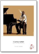 Hanemler 340g Artist Canvas Natural White Canvas Artist 304G