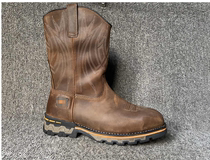 47 Yard Genuine Leather Sleeve Boots Steel Head Outdoor Male Boots