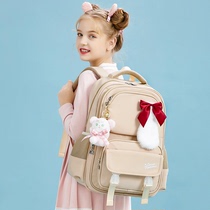 New large capacity for schoolbag girls in third to sixth grades minus negative spine shoulder bags for girls and children