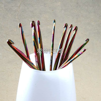 New KnitPro Symfonie color wood needle Afghanistan Tunisia single head detachable crochet needle