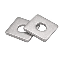 Stainless Steel Quadrilateral Flat Pad M6M8M10M12M16M20 Square washer Four corner gasket square cushion block DIN436