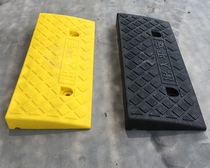 Hard block triangle step slope on the ladder cart outer pad high slope splicing pad indoor car plastic slope