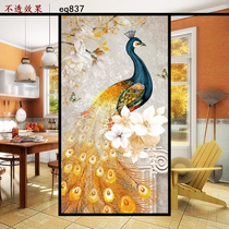 Window blackout bathroom bathroom toilet anti-peep frosted sticker bedroom balcony transparent opaque self-adhesive glass film