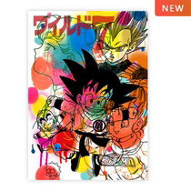 Judas Arletta JudasArrieta Bubblegum Series Wukong Limited Trend Prints with Mounting